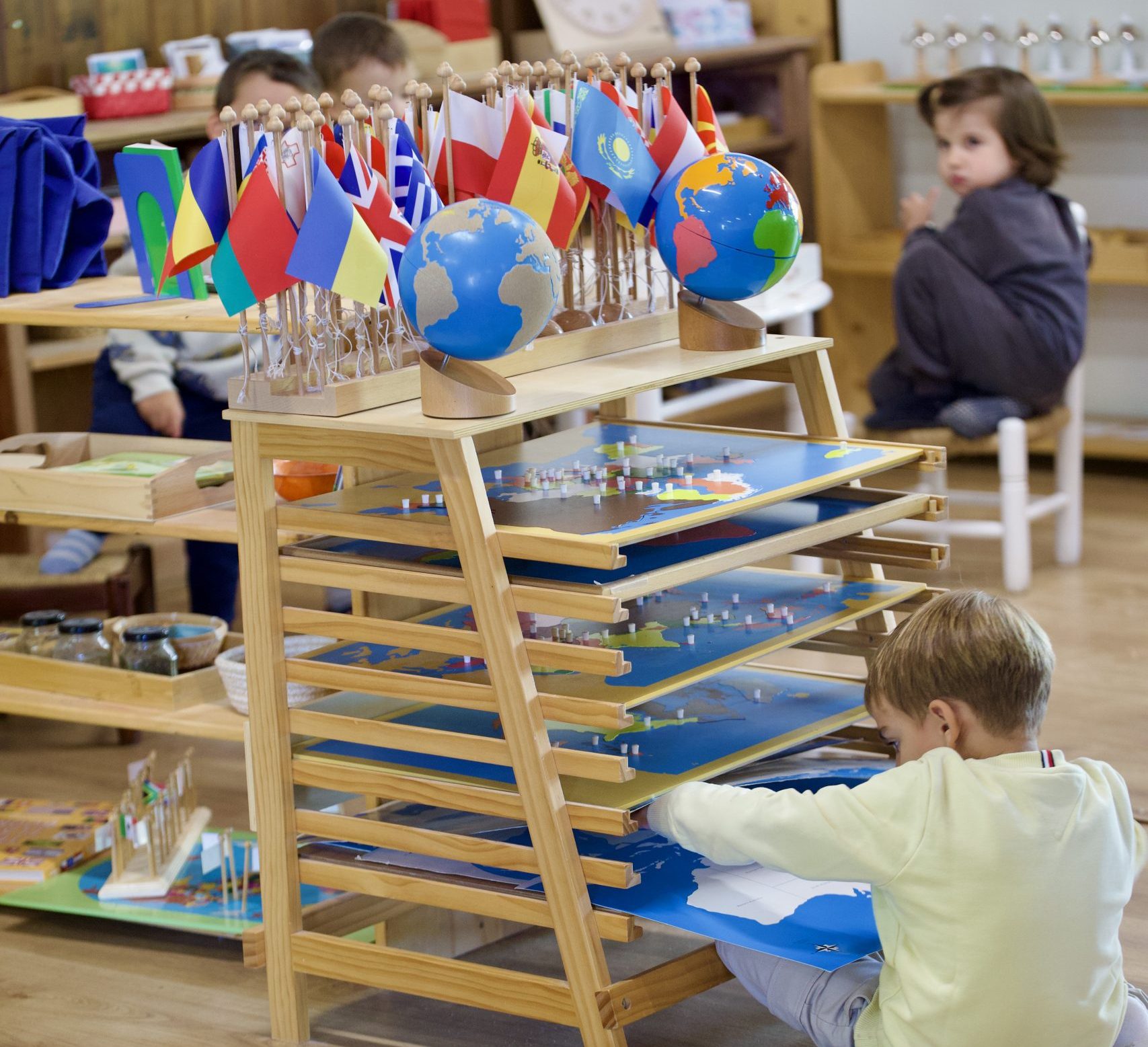 Ambiente Montessori auténtico